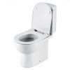 Унитаз-компакт напольный с бачком Santek Остин 1WH302419 белый с сиденьем микролифт душевой смыв