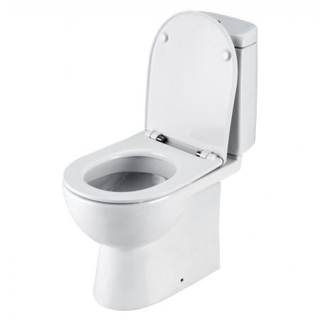 Унитаз-компакт напольный с бачком Santek Остин 1WH302419 белый с сиденьем микролифт душевой смыв