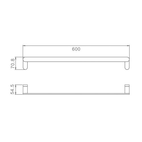 Полотенцедержатель Raglo R300.01.03 - фото 2