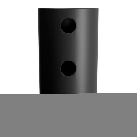 Раковина из сантехнического фарфора Wellsee Callipy Art 328904000 40х40 напольная цвет черный без отверстий под смеситель