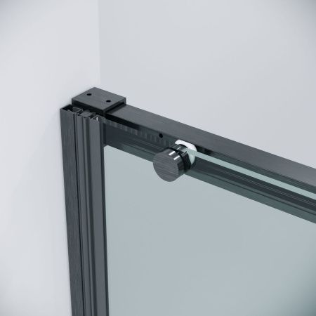 Душевая дверь Grossman Galaxy 100.K33.01.100.42.00 100х195 стекло прозрачное профиль графит