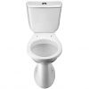 Унитаз-компакт напольный с бачком Santek Бриз 1WH302138 белый с сиденьем каскадный смыв