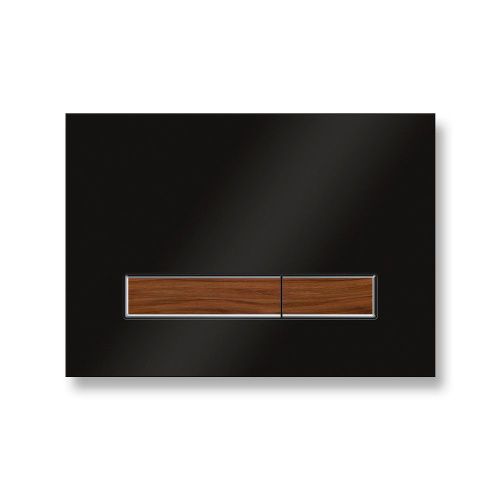 Клавиша смыва механическая Lavinia Boho RelFix 38050702 цвет черный/коричневый