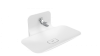 Раковина из сантехнического фарфора Creavit Foglia FG080-00CB00E-0000 80х50 накладная цвет белый