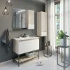 Зеркало-шкаф Comforty Страсбург 00-00006573CF 90х80 подвесной цвет бежевый