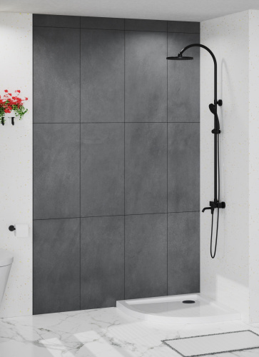 Душевой поддон Vincea H50 VST-5AQ-9090 90х90 акрил белый - фото 3