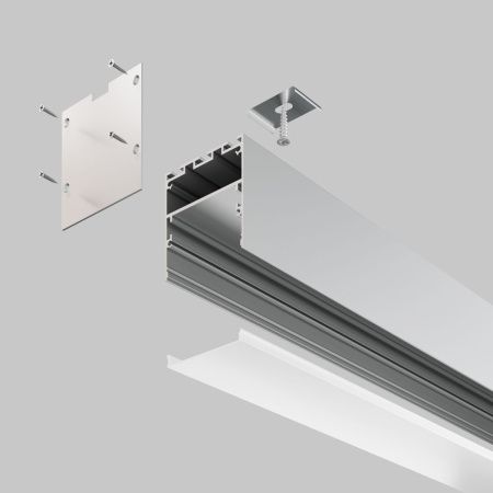 Алюминиевый профиль накладной Maytoni Led Strip ALM-5050-S-2M