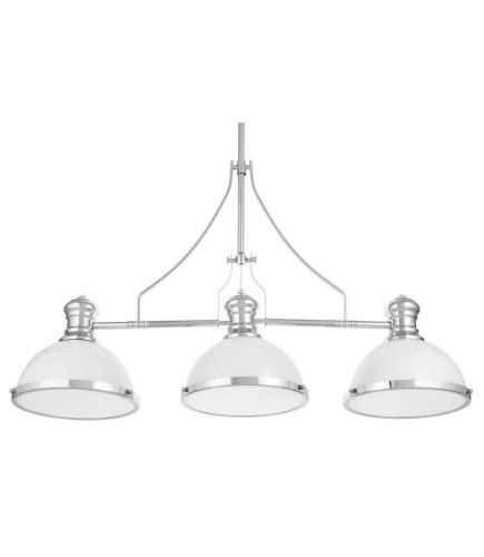 Люстра на штанге Lumina Deco Ettore (Етторе) LDP 710-3 WT+CHR - фото 3