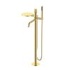 Смеситель Boheme Stick 129-GG.3 напольный золото