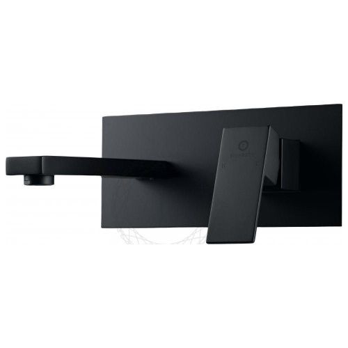 Смеситель для раковины Filarete Fing FL4040BL встраиваемый в стену черный - фото 4