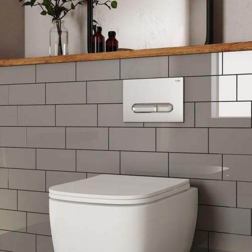 Клавиша смыва механическая IDDIS Unifix UNI70M0i77 цвет хром - фото 2