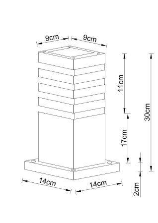 Ландшафтный светильник Arte Lamp Heather (Хеатхер) A4413FN-1BK