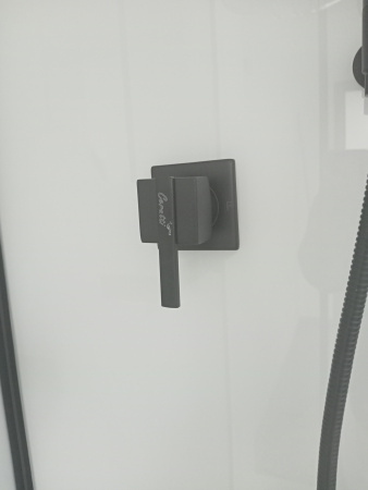 Душевая кабина Cerutti SPA KORRA90B 90х90 четверть круга без крыши ориентация универсальная