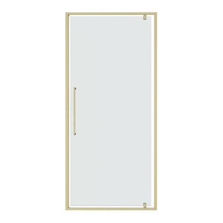 Душевая дверь Niagara Nova NG-45-10ASG 100х195 стекло прозрачное профиль золото