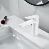 Смеситель Raffine F0199C на раковину белый