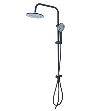 Душевая стойка Agger Breeze A0193544 настенная цвет черный