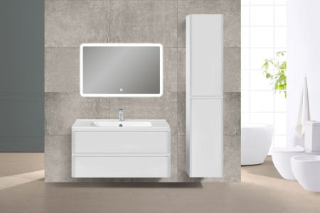 Тумба под раковину Vincea Vico VMC-2V100GW 100х50 подвесная цвет белый