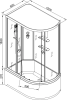 Душевая кабина AvaCan EM2712LEL 120х80 асимметричная с крышей ориентация левая