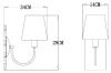 Бра Arte Lamp GRACIE (ГРАЦИЕ) A7301AP-1PB