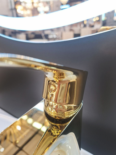 Смеситель для раковины AltroBagno Costanza AltroBagnoCostanza0125Or на раковину золото - фото 3