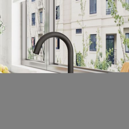 Смеситель для кухни Tokito AMA TOK-AMA-1013BL на мойку черный