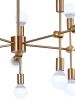 Люстра на штанге Natali Kovaltseva Loft Lux (Лофт Лукс) LOFT LUX 75130/12C GOLD