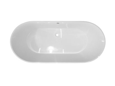 Ванна из литьевго мрамора Эстет Майами ФР-00003615 170х80 отдельностоящая овальная