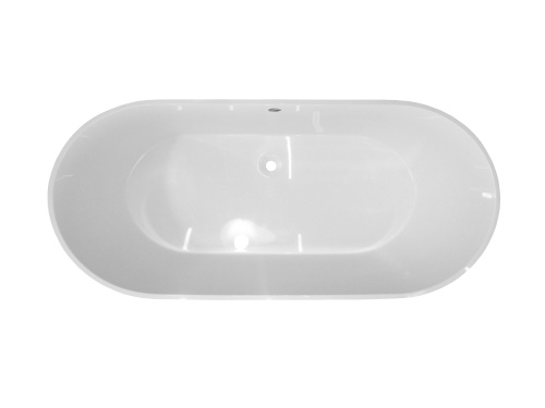 Ванна из литьевго мрамора Эстет Майами ФР-00014381 168х79 отдельностоящая овальная - фото 3