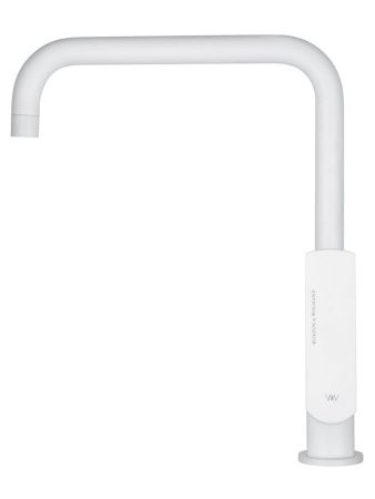 Смеситель для кухни Wonzon & Woghand WW-L1006-MW на мойку белый