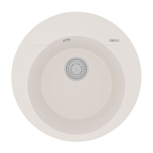 Кухонная мойка LeMark Sula 500 9910004 50х50 цвет белый поверхность матовая