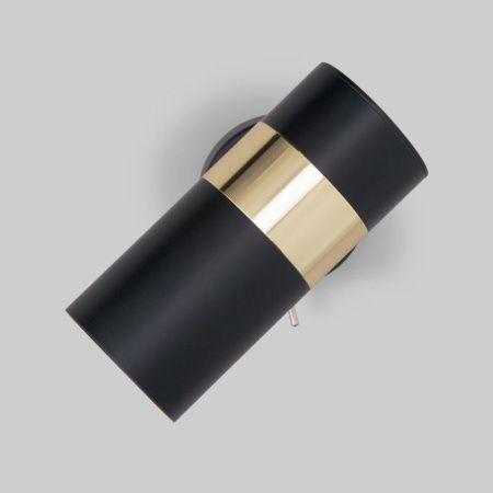 Бра Eurosvet Viero (Виеро) 20096/1 черный/золото
