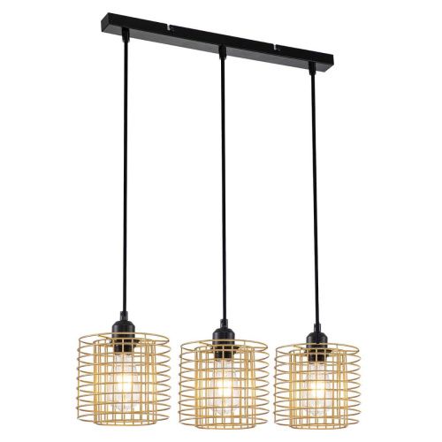 Светильник подвесной Escada Grid (Грид) 10190/3S Gold - фото 3