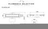 Душевой лоток Plumberia Selection PSM MODULAR PSM100MT 100х5 нержавеющая сталь