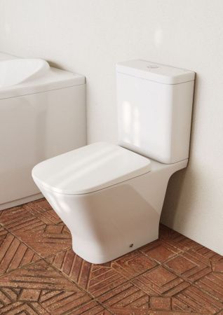 Чаша унитаза напольная Roca The gap 7342477000 цвет белый без бачка без сиденья смыв торнадо