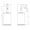 Дозатор для жидкого мыла Gessi Tondo 66438#031