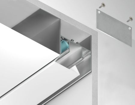 Алюминиевый профиль Ambrella Light Alum Profile (Алум Профиле) GP4050AL