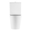 Унитаз напольный с бачком BelBagno FLAY-R BB2149CPR/BB870SC белый с сиденьем микролифт безободковый каскадный смыв