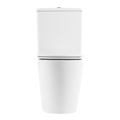 Унитаз напольный с бачком BelBagno FLAY-R BB2149CPR/BB870SC белый с сиденьем микролифт безободковый каскадный смыв - фото 5