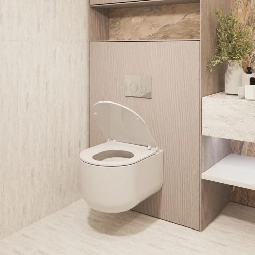 Унитаз Veconi Leggero VCN3-49T подвесной - фото 3