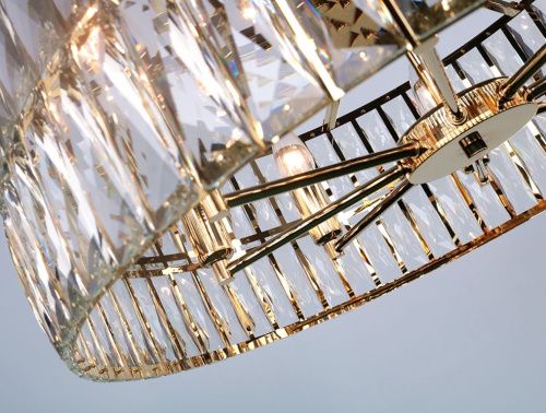 Люстра подвесная Newport 10120 10125+3/C gold new - фото 3