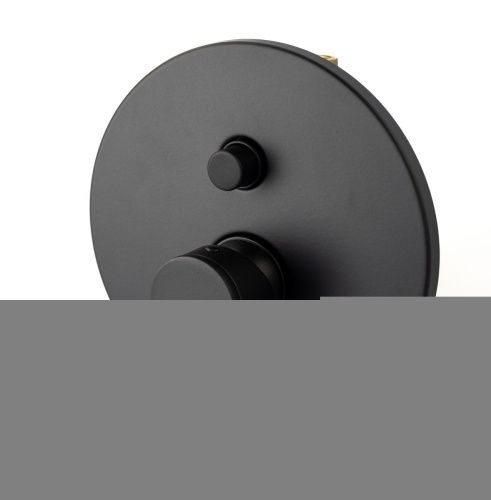 Смеситель Emmevi Filobrass 85019/NEO встраиваемый в стену черный - фото 3