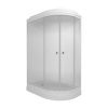 Душевая кабина Тритон Коралл-Лайт Щ0000068945 120х80 асимметричная с крышей ориентация левая