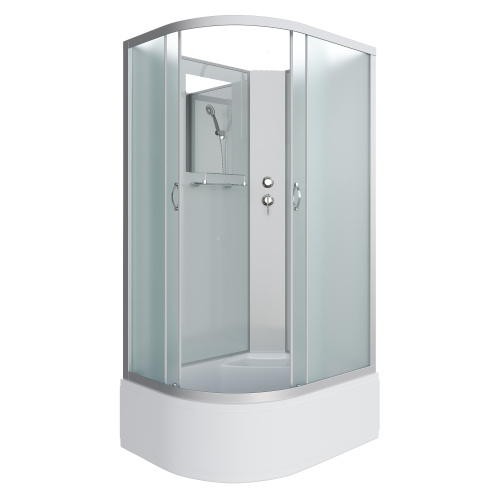 Душевая кабина Niagara Classic 23101424RBK 120х80 асимметричная без крыши