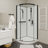 Душевая кабина Cerutti SPA KORRA90B 90х90 четверть круга без крыши ориентация универсальная