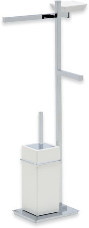 Стойка с аксессуарами для ванны Stil Haus Urania U21(36-BI)