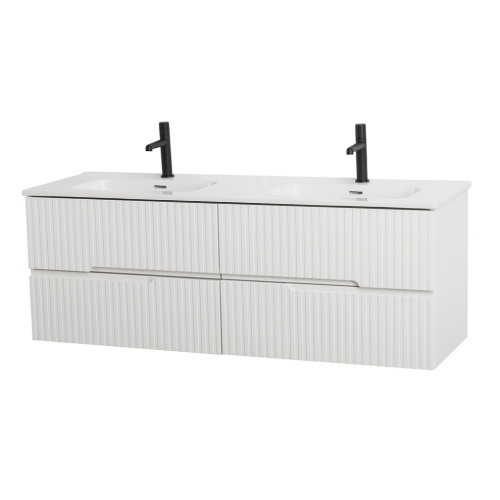 Тумба под раковину Cezares DUET DUET-N-1400-4C-SO-2-BL 140х45,7х50 - фото 2