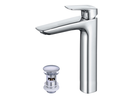 Смеситель Aquatek ВЕГА AQ1005CR на раковину хром без термостата