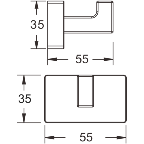Крючок BELZ B90405-1 - фото 3