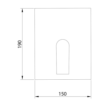 Смеситель Clever VOGUE XTREME 61414 встраиваемый хром