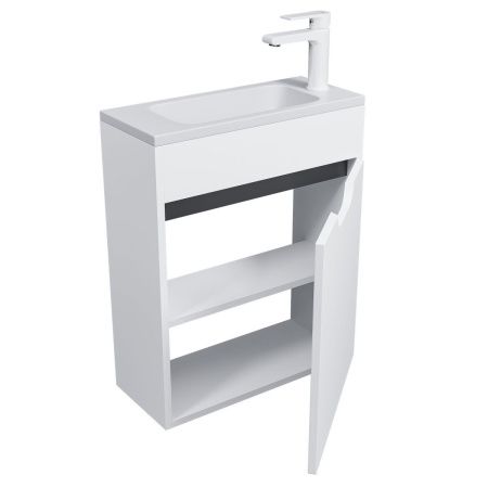 Тумба под раковину Uperwood Modul 2930205359 50х20 подвесная цвет белый